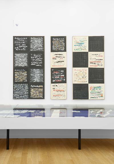 Simona Weller, Re-Materialization of Language 1978